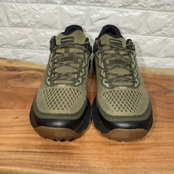 Merrell Other - Merrell Waterproof Trail Hiking Shoes Olive Black Men's 12W J068397W NIB